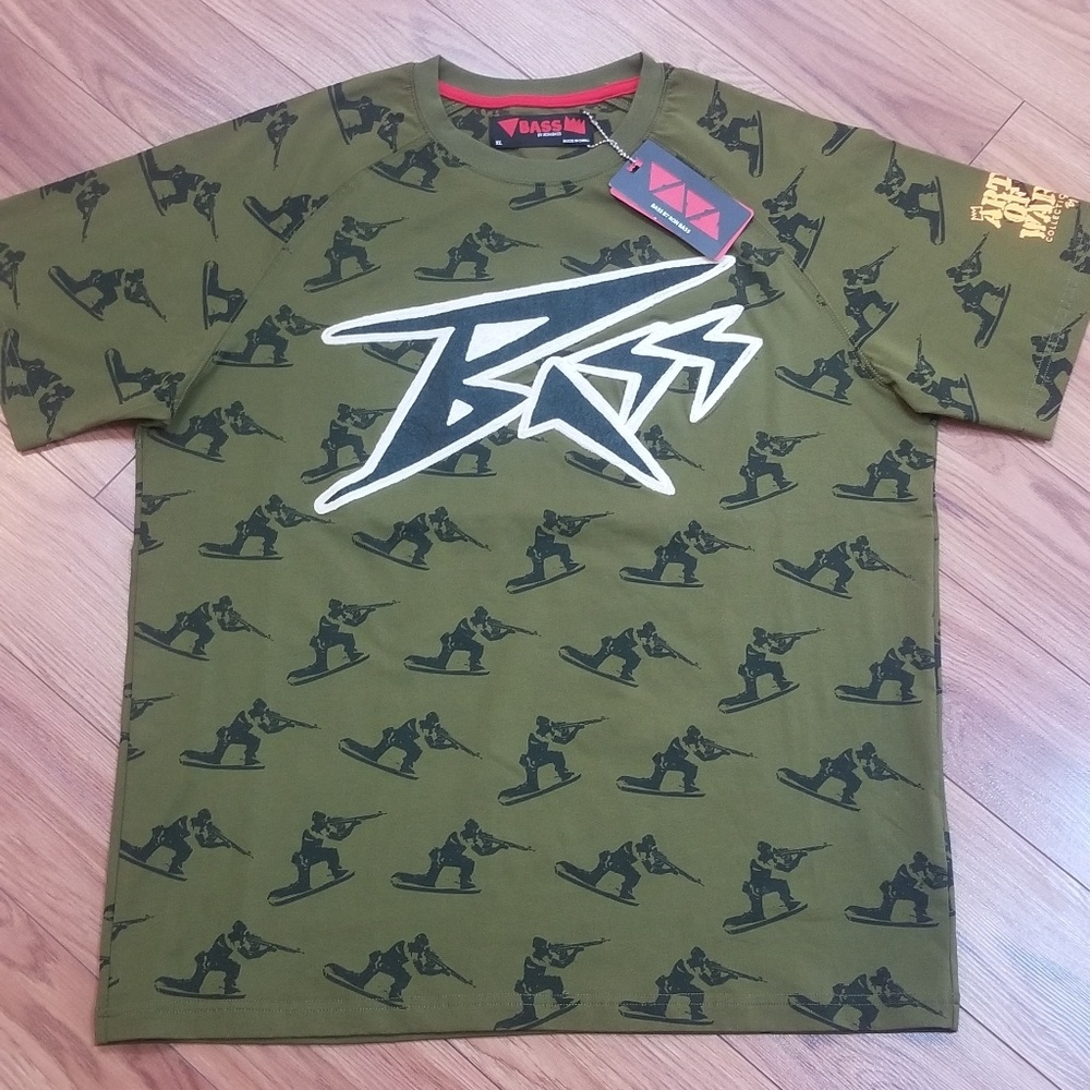 BASS by RON BASS "No War" T-Shirt